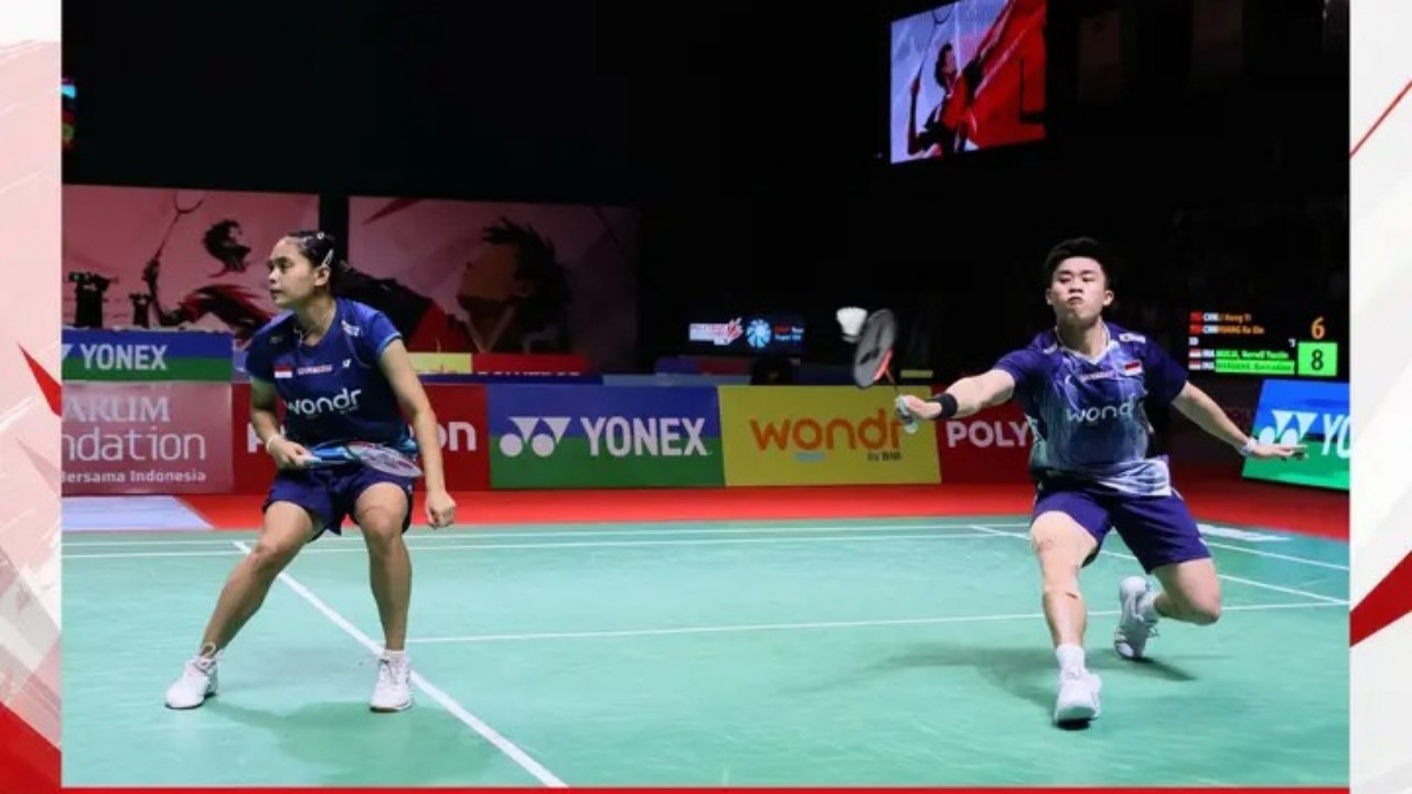 Verrell-Bernadine Terhenti di Semifinal Kudus Indonesia Masters 2026