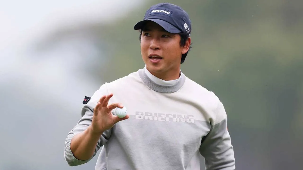 Yuto Katsuragawa mencatat delapan pukulan di bawah par, atau 63 pukulan, tanpa melakukan bogey di Woo Jeong Hills Country Club. (Foto: Golf Digest)
