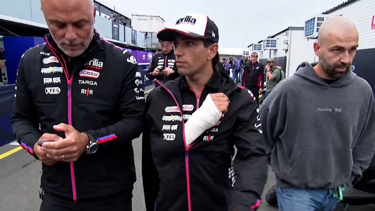 Jorge Martin alami cedera di MotoGP Australia 2026