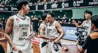 Dewa United Banten Susah Payah Tumbangkan Pelita Jaya