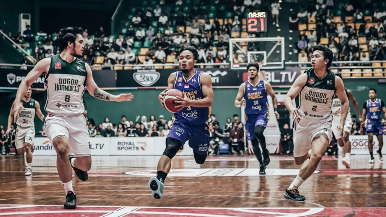 Satria Muda Bungkam Hornbills dalam Opening Tip Off IBL All Indonesian