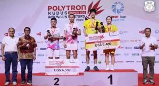 Terry-Gloria Runner-up Kudus Indonesia Masters 2026