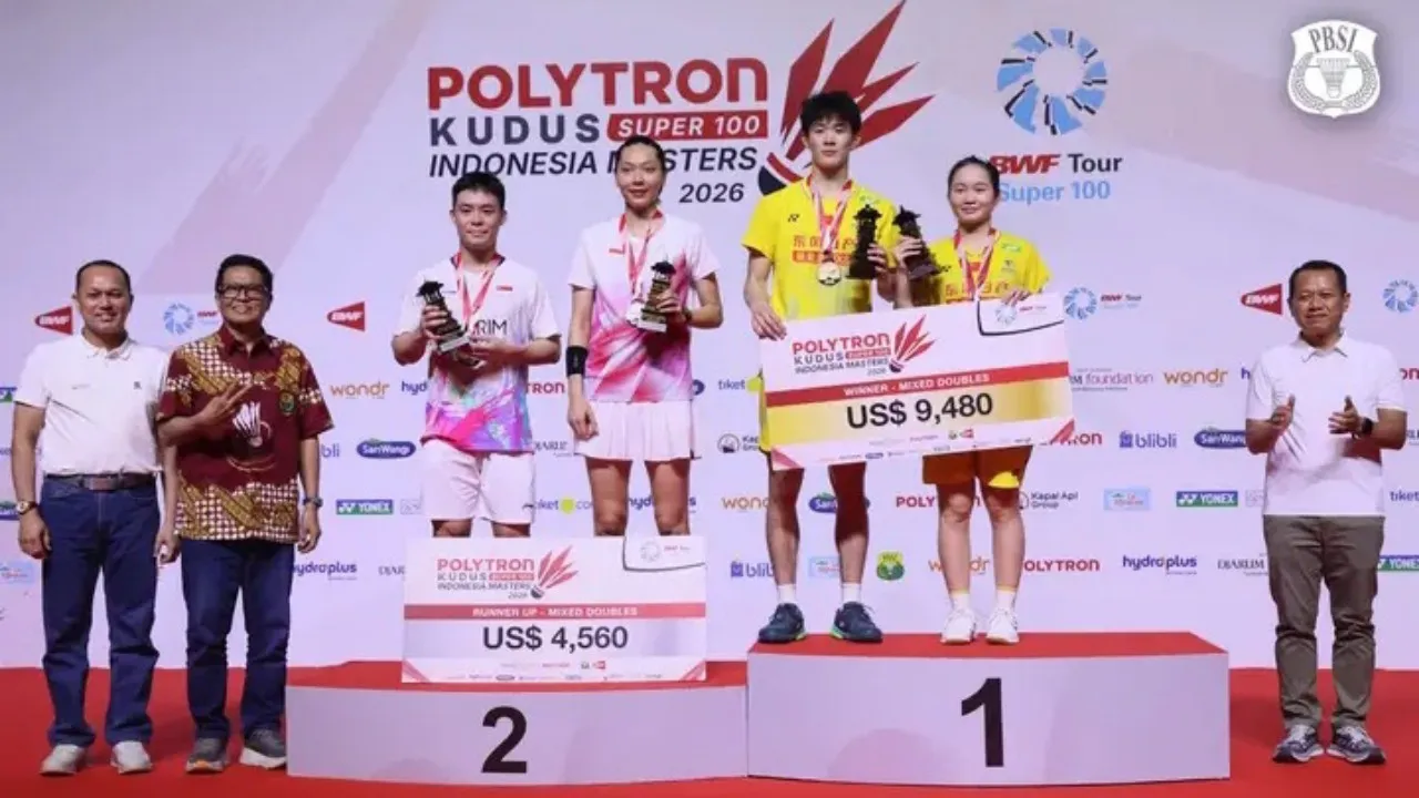 Terry-Gloria Runner-up Kudus Indonesia Masters 2026