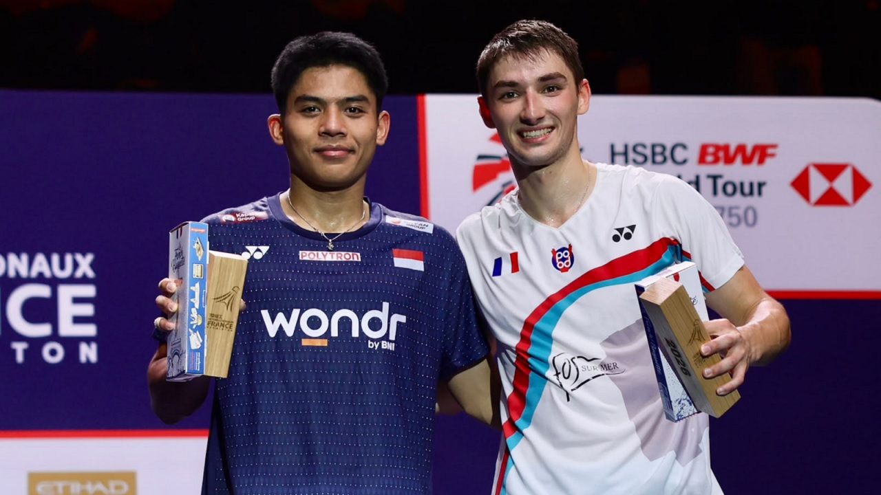 Jadi Runner-Up French Open 2026, Moh Zaki Ubaidillah Bersyukur