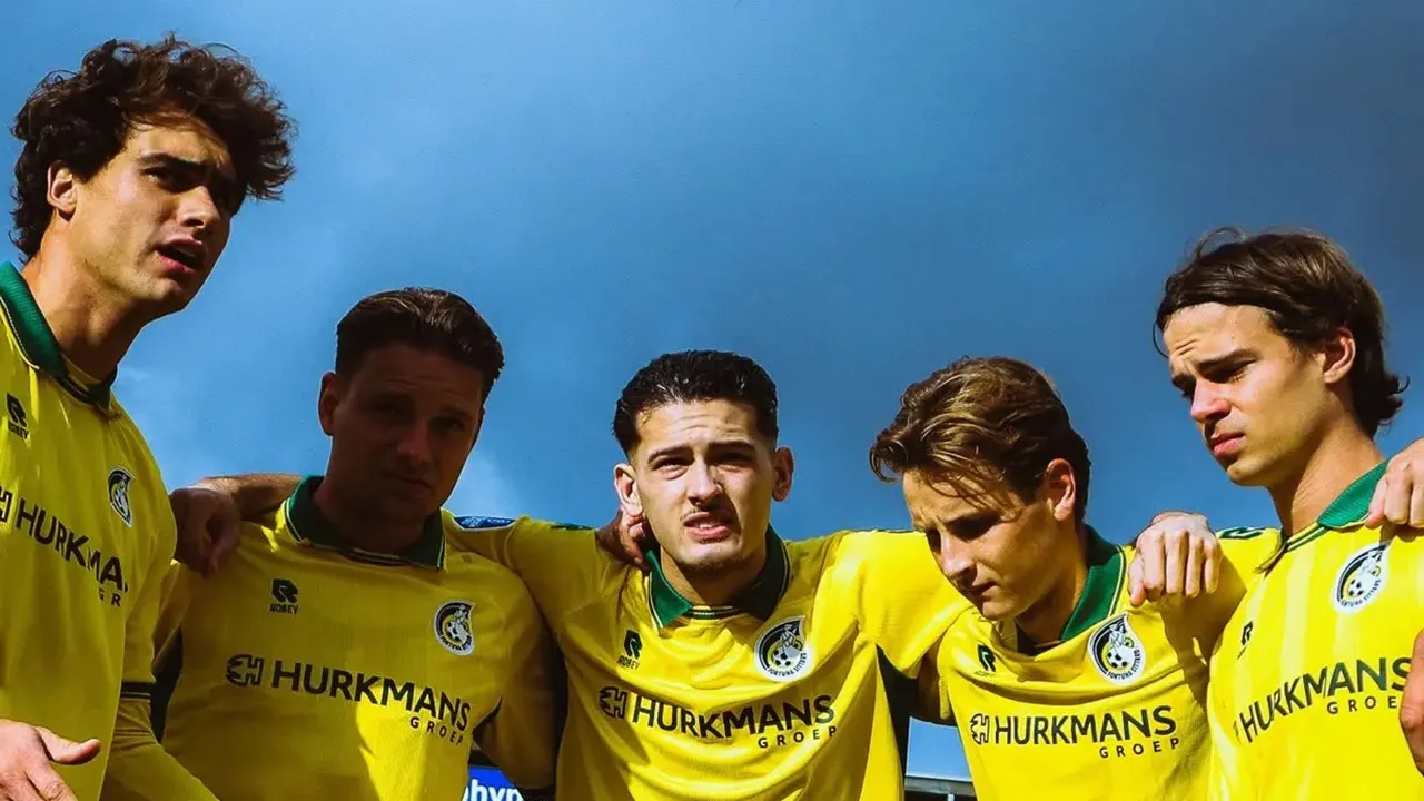 Justin Hubner tampil solid menjaga pertahanan Fortuna Sittard