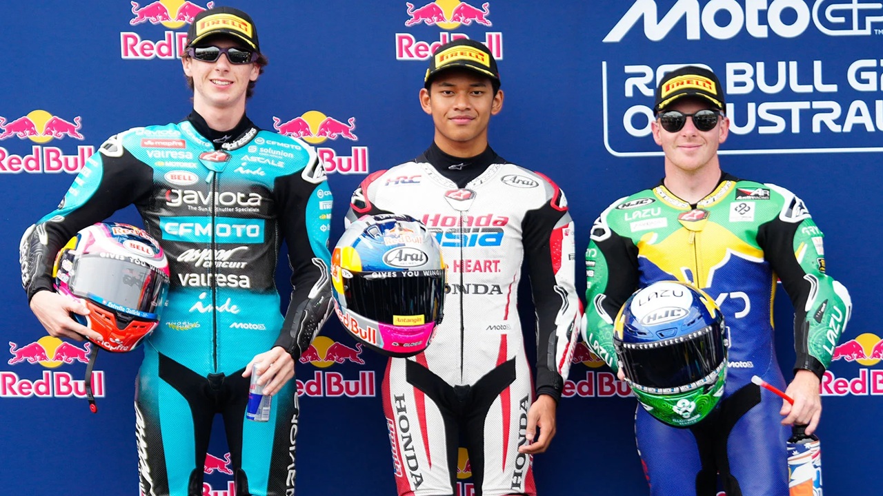 Maximo Quiles Kesal Gagal Duel dengan Veda Ega Pratama di Moto3 Australia