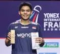 Moh Zaki Ubaidillah Syukuri Raihan Runner di French Open 2026
