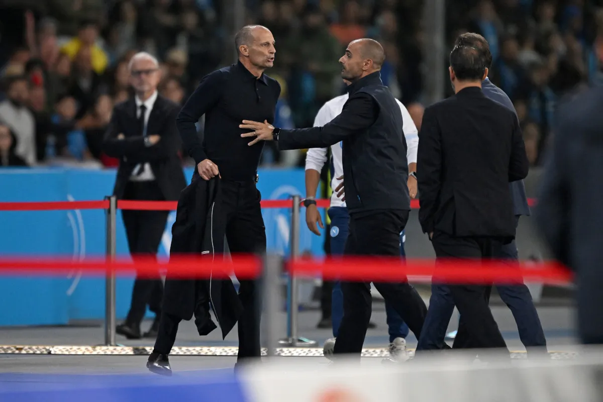 Napoli Ajukan Banding atas Hukuman Dua Laga Allegri - sumber: (footballitalia)