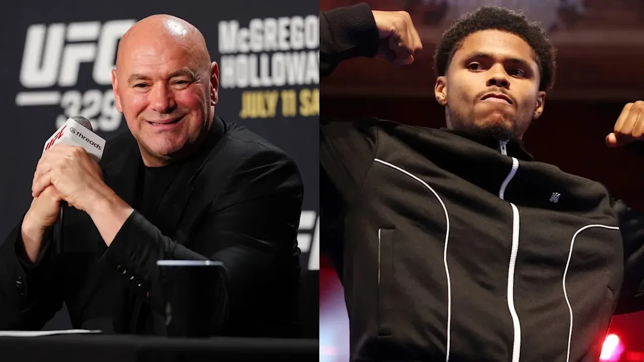 Dana White, Shakur Stevenson