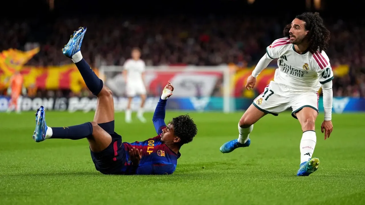 Marc Cucurella Kembali Berhasil Memakan Lamine Yamal