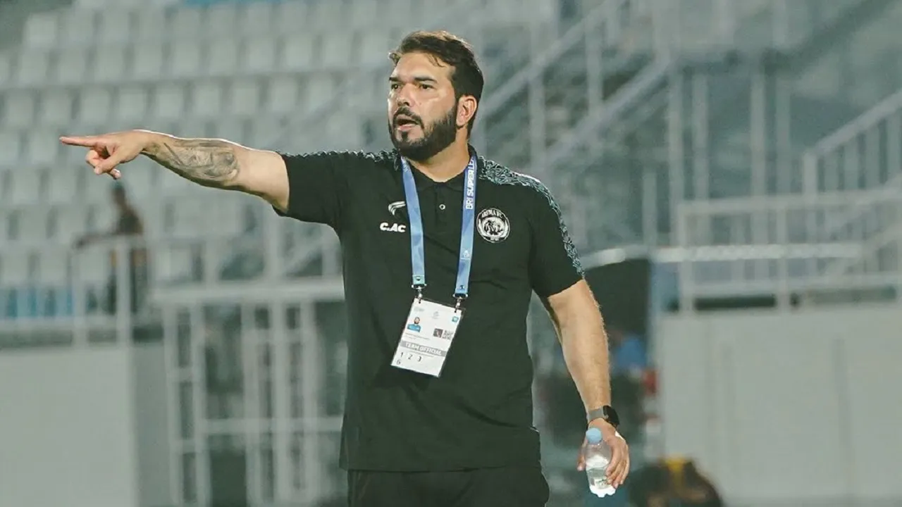 Pelatih interim Arema FC, Andre Caldas