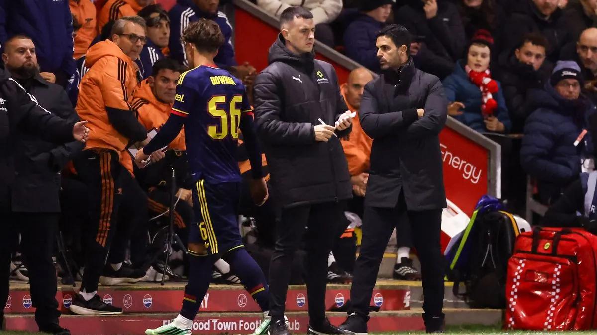 Arsenal Ajukan Banding Kartu Merah Max Dowman - sumber: (footballlondon)