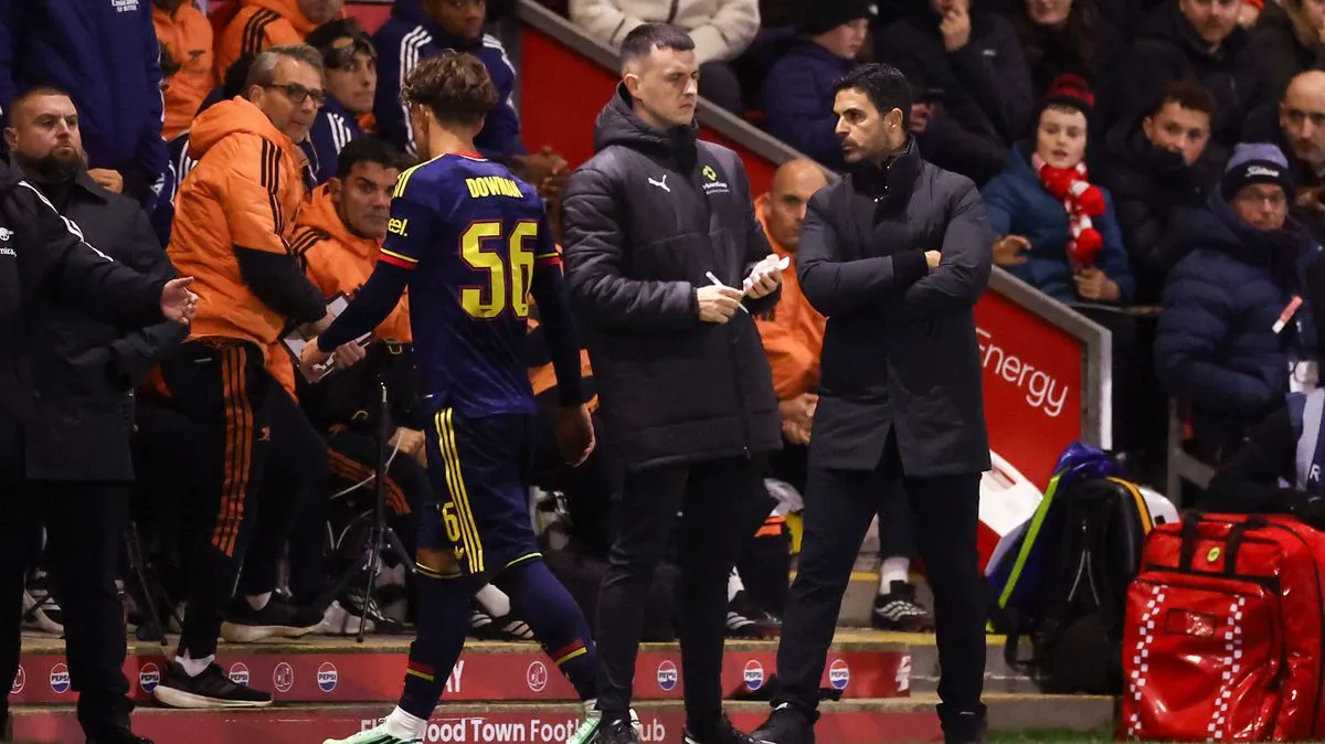 Kartu Merah Max Dowman, Arsenal Krisis Jelang Lawan Liverpool - sumber: (footballlondon)