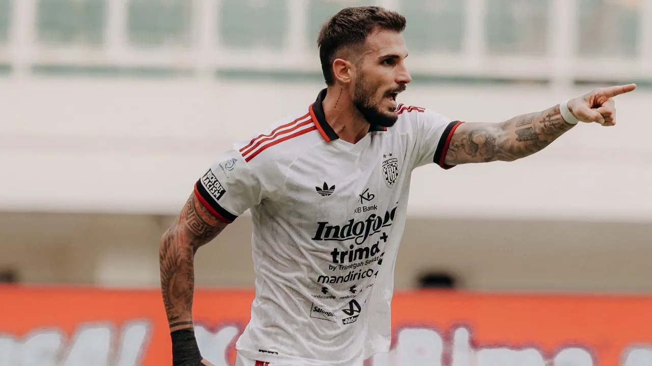 Penyerang Bali United, Marko Dugandzic