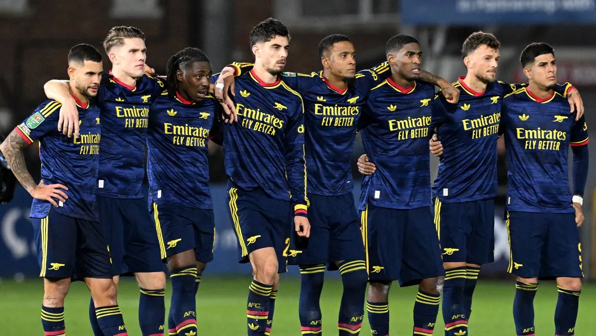 Reaksi Bintang Arsenal Usai Kekalahan dari Fleetwood - sumber: (footballlondon)