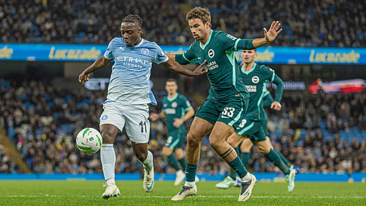 5 Fakta Laga Jelang Manchester City vs Brighton di Premier League