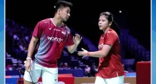 Dejan-Felisha Melangkah ke Babak 16 Besar Hylo Open 2026