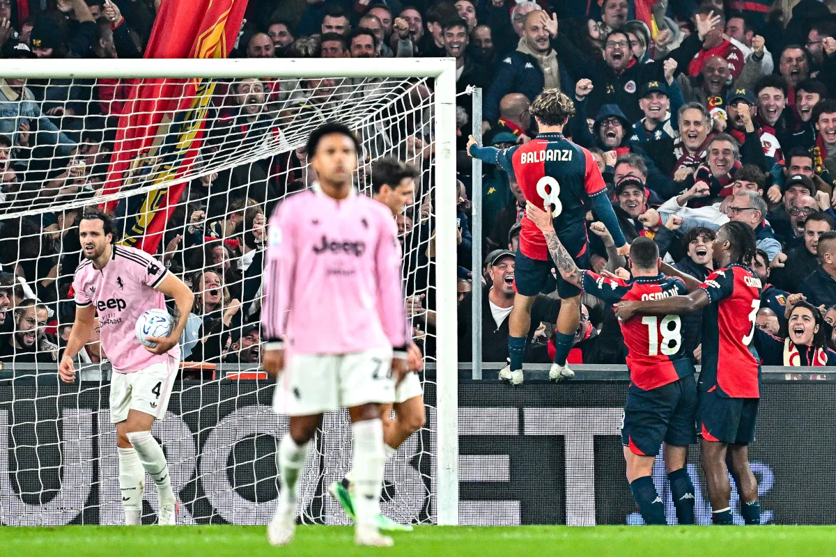 Juventus Tumbang di Marassi, Genoa Raih Kemenangan Krusial - sumber: (footballitalia)