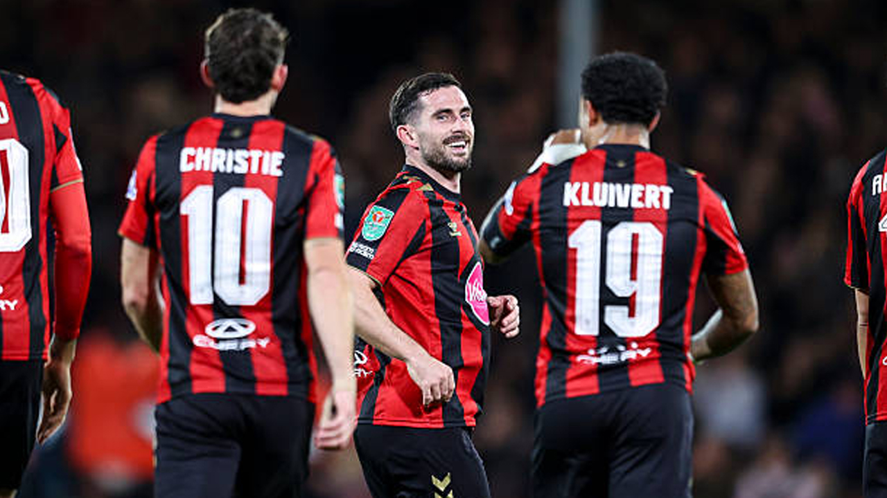 Libas Aston Villa 3-0, Bournemouth Lolos ke Perempat Final Piala Carabao