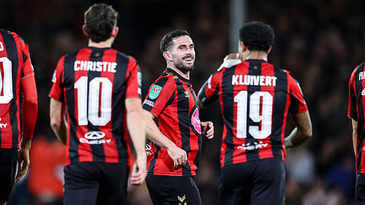 Libas Aston Villa 3-0, Bournemouth Lolos ke Perempat Final Piala Carabao