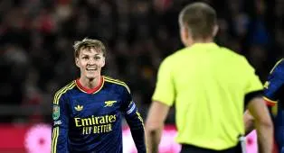 Martin Odegaard Motivasi Arsenal Jelang Laga di Anfield