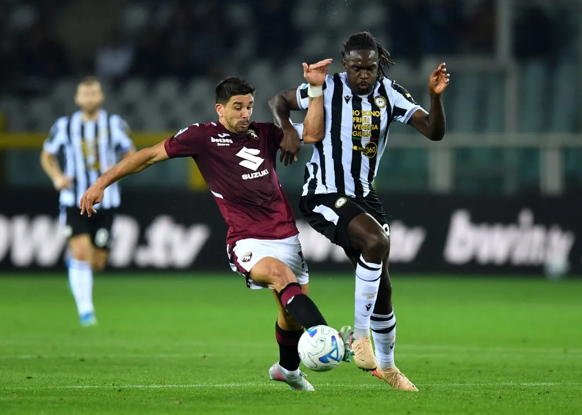 Napoli Kembali Incar Bek Udinese, Solet - sumber: (footballitalia)