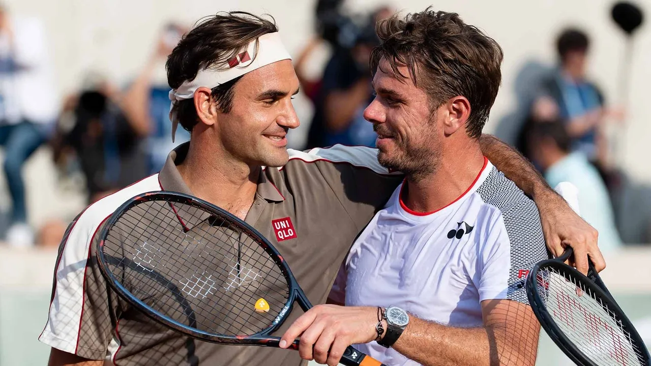 Stan Wawrinka Gantung Raket, Roger Federer Utarakan Pesan Menyentuh