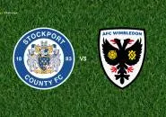 Prediksi Stockport County vs AFC Wimbledon, 31 Oktober 2026 League One