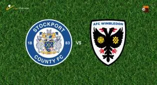 Prediksi Stockport County vs AFC Wimbledon, 31 Oktober 2026 League One