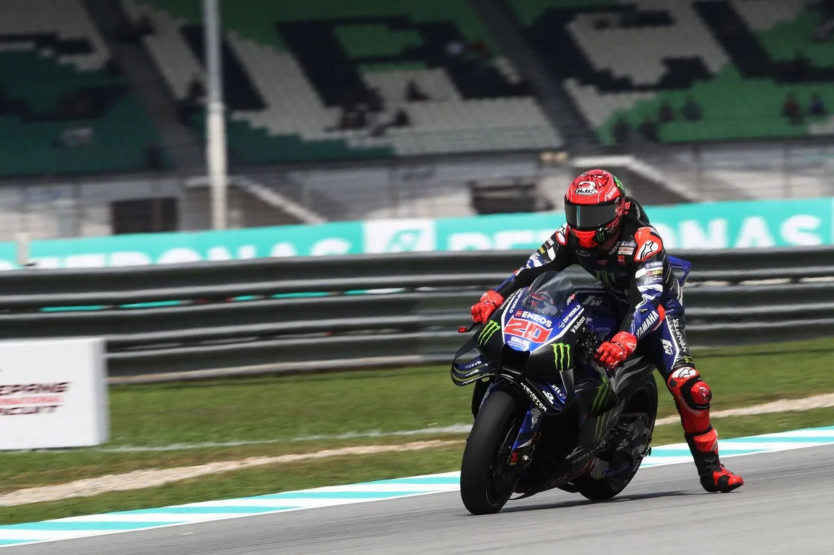 Quartararo Keluhkan Kesulitan di Sepang, Finis ke-19 - sumber: (motorsport)