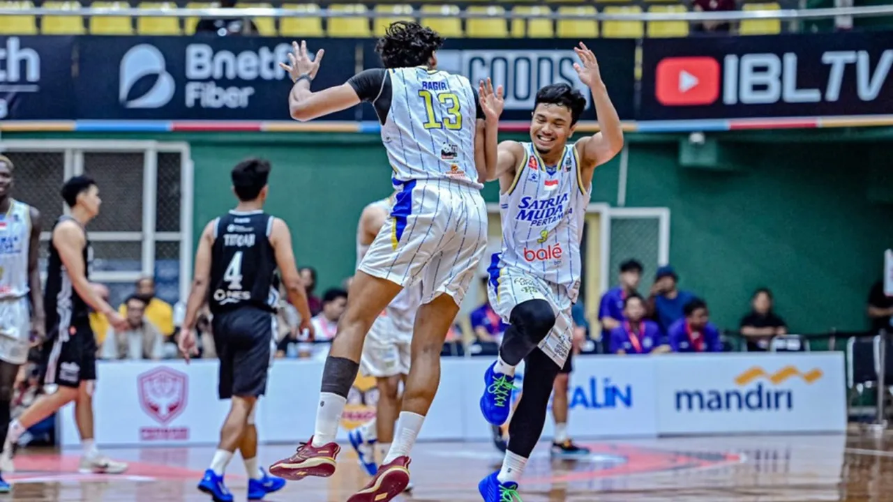 Satria Muda Juara Grup A Usai Hajar Rans Simba Bogor