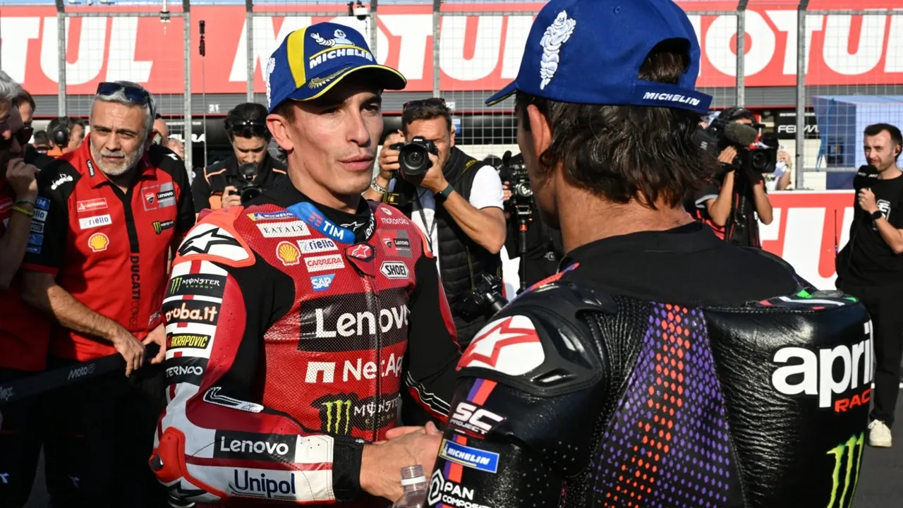 Marc Marquez dan Jorge Martin