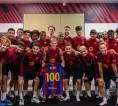 Dani Olmo Merayakan Laga ke-100 Bersama Barcelona