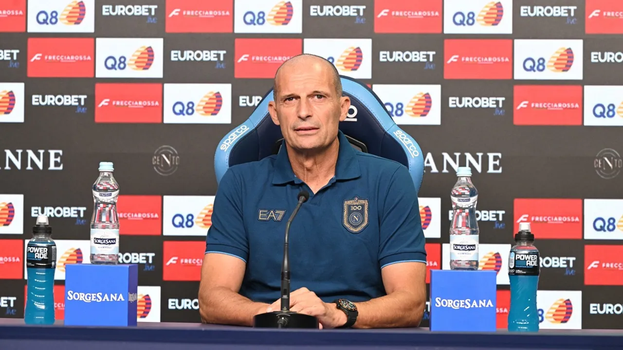 Napoli Dituntut Menang atas Juventus, Begini Reaksi Massimiliano Allegri