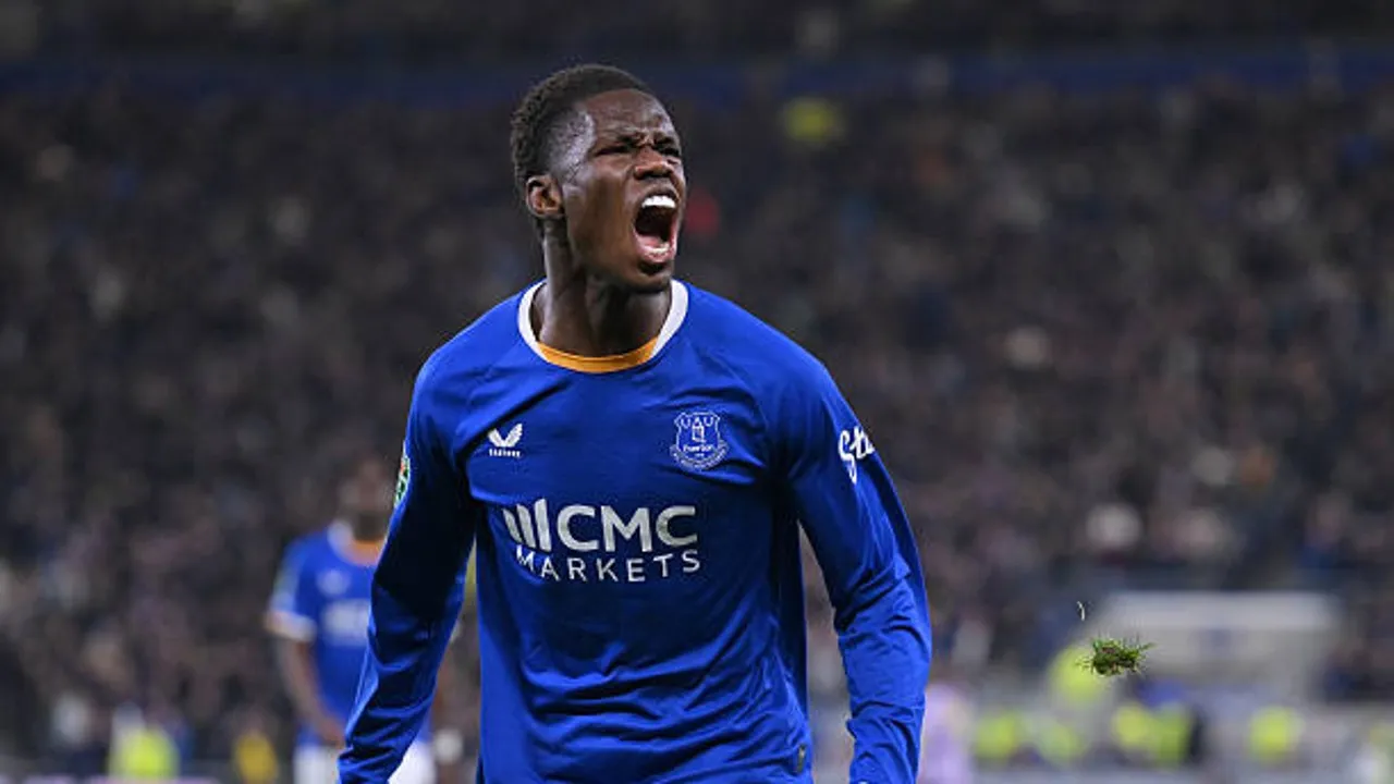 Thierno Barry Tetap Fokus Bersama Everton Usai Kediamannya Dibobol Maling