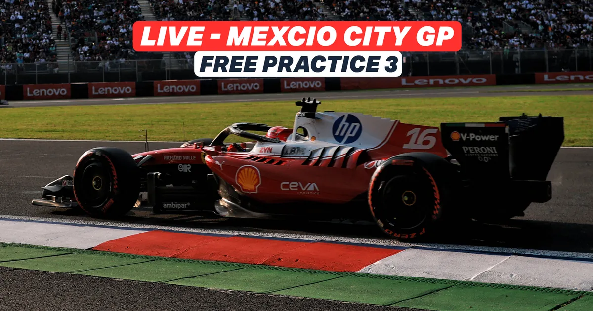 Siaran Langsung: Latihan Bebas 3 F1 GP Mexico City 2026 - sumber: (racingnews365)